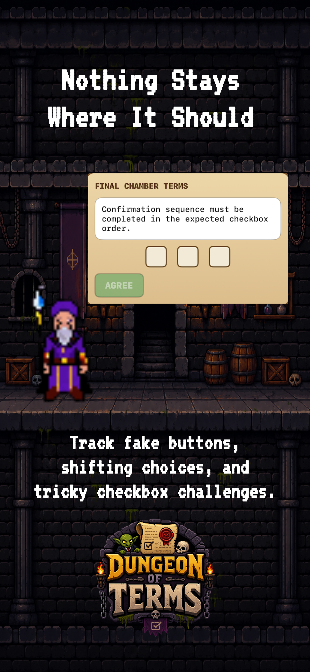 Dungeon of Terms iPhone screenshot 2