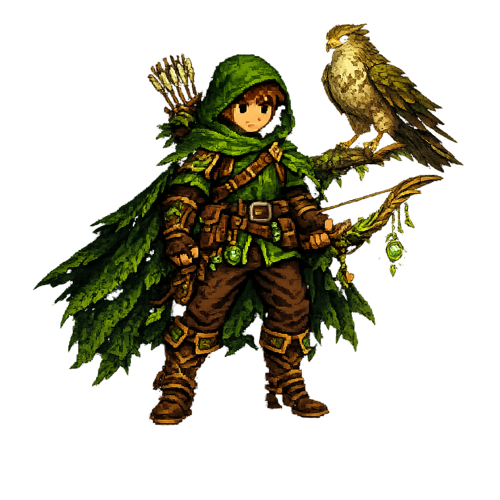 Verdant Ranger hero art